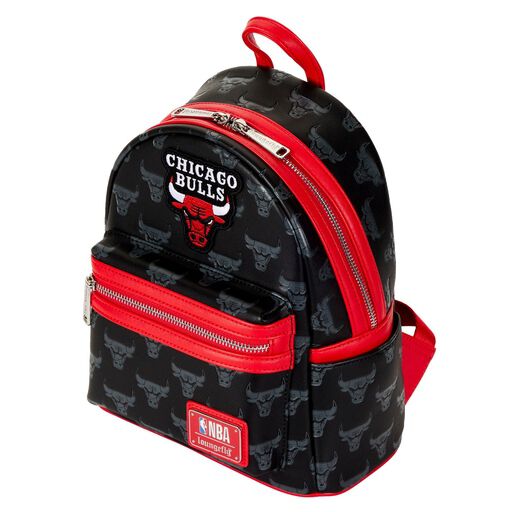 NBA Chicago Bulls Logo Mini Backpack - Figurine Bags NBA - vue 3