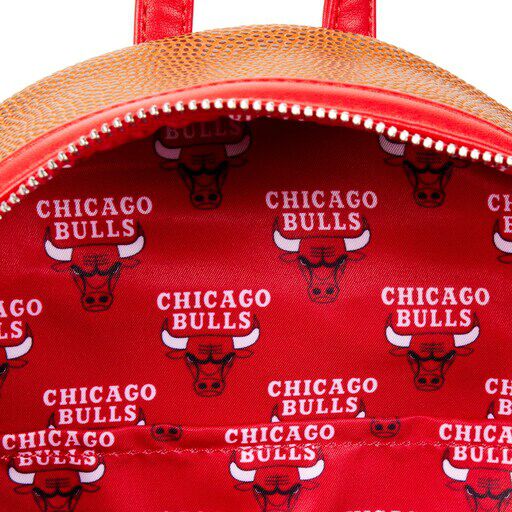 NBA Chicago Bulls Basketball Logo Mini Backpack - Figurine Bags NBA - vue 5