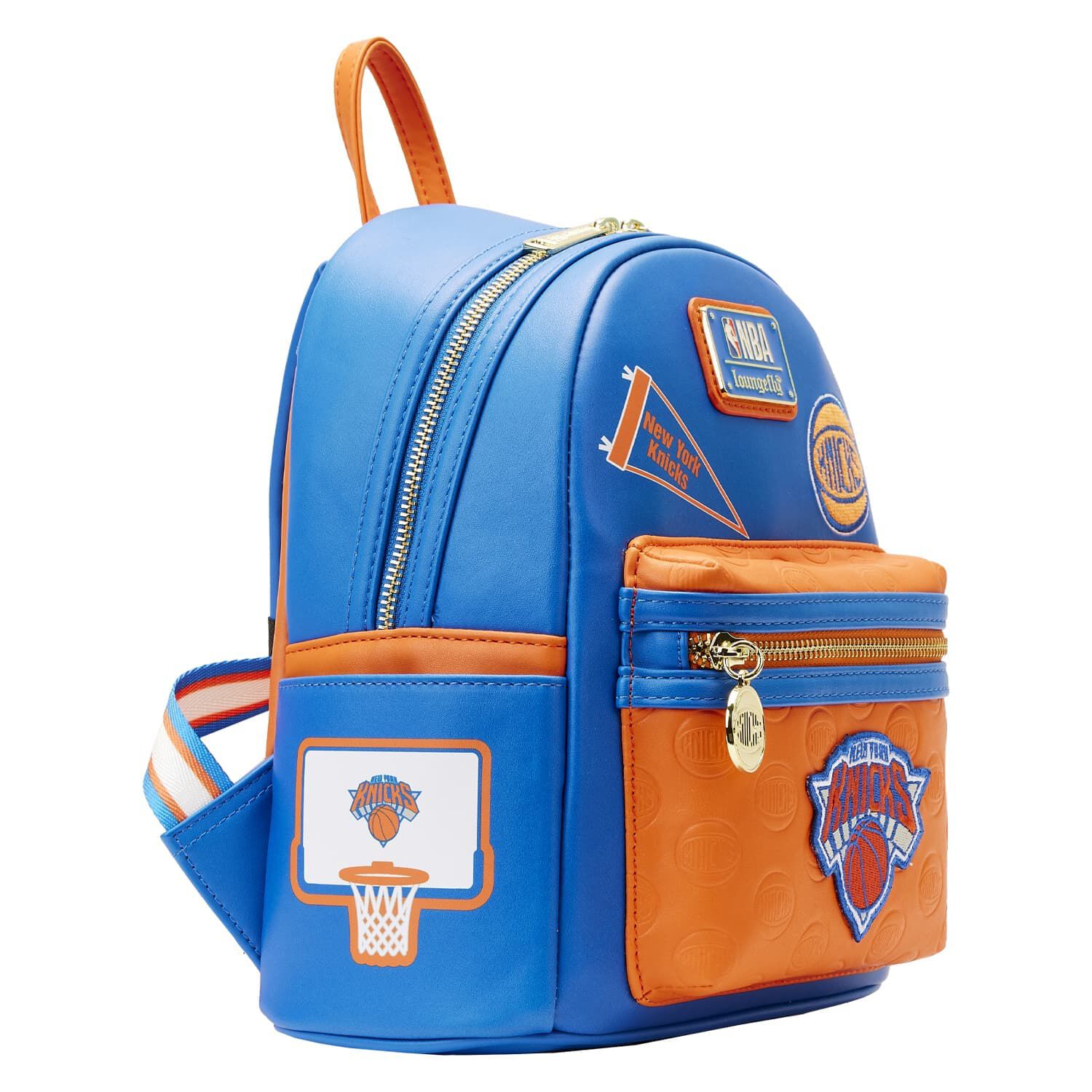 NBA New York Knicks Patch Icons Mini Backpack - Figurine Bags NBA - vue 5