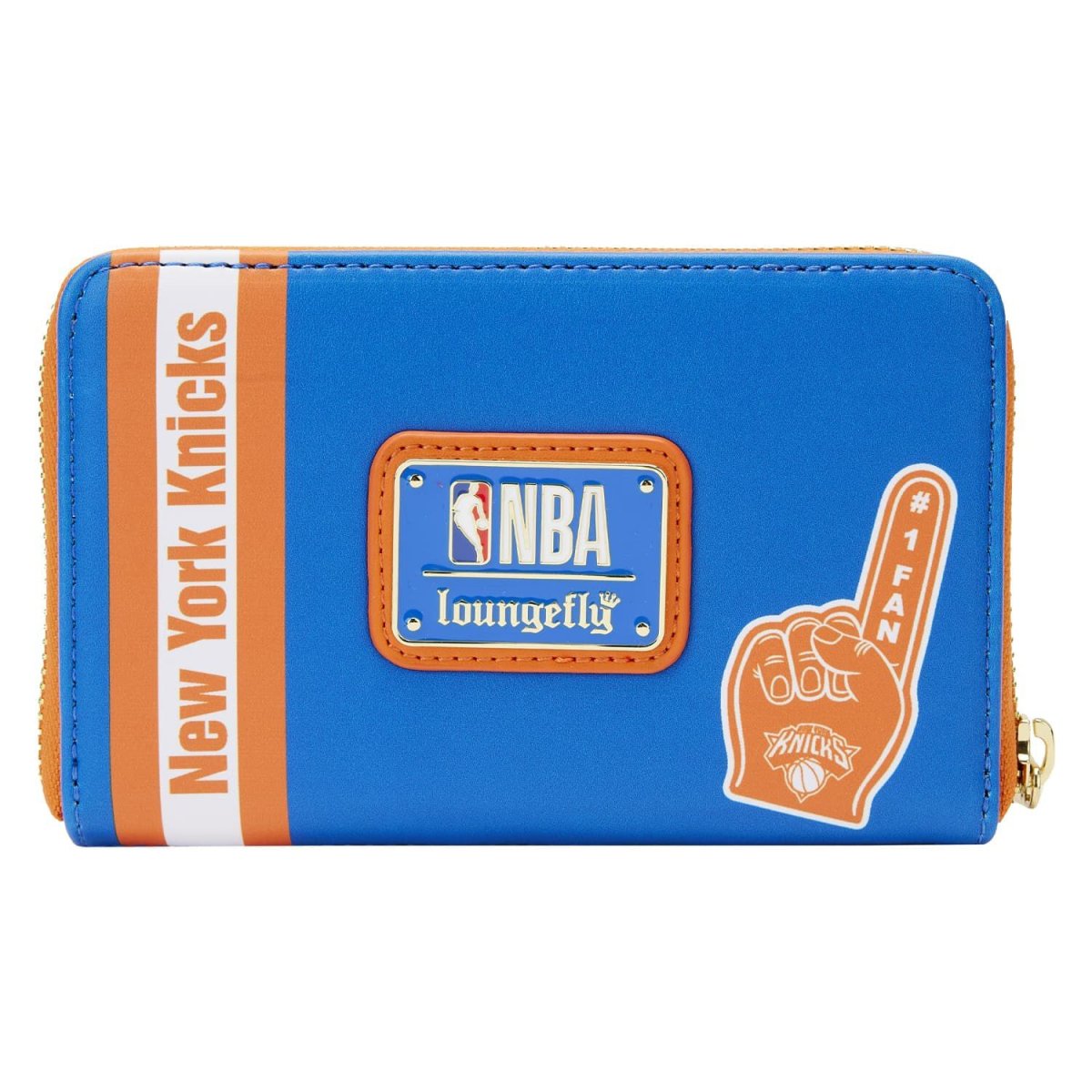 NBA New York Knicks Patch Icons Zip Around Wallet - Figurine Wallets NBA - vue 4