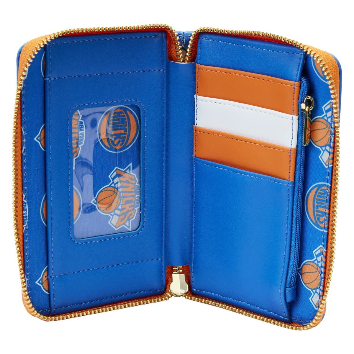 NBA New York Knicks Patch Icons Zip Around Wallet - Figurine Wallets NBA - vue 5