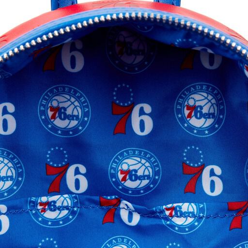NBA Philadelphia 76ers Logo Mini Backpack - Figurine Bags NBA - vue 5