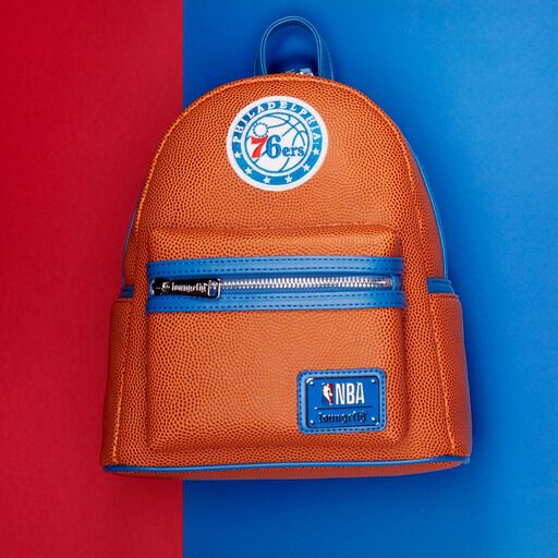 NBA Philadelphia 76ers Basketball Logo Mini Backpack - Figurine Bags NBA - vue 2