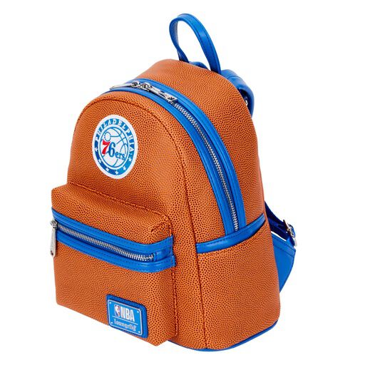NBA Philadelphia 76ers Basketball Logo Mini Backpack - Figurine Bags NBA - vue 3