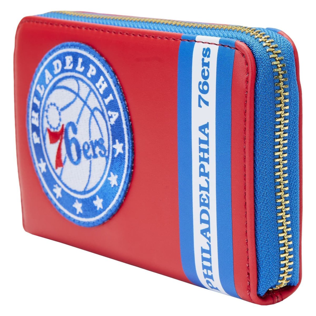 NBA Philadelphia 76ers Patch Icons Zip Around Wallet - Figurine Wallets NBA - vue 3