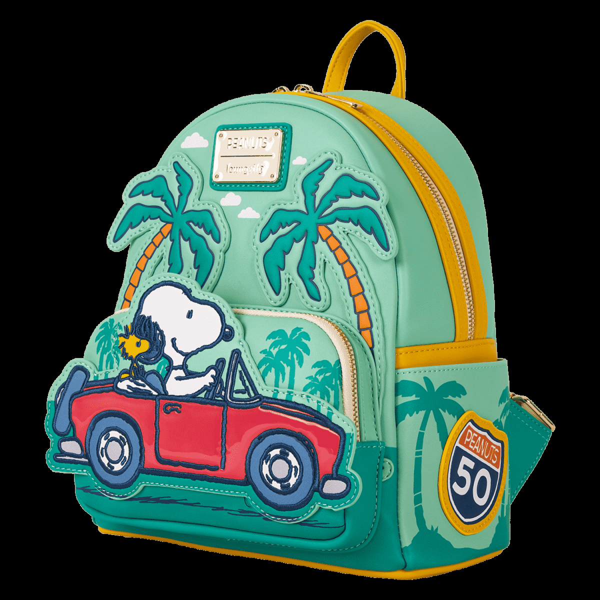 Peanuts Snoopy & Woodstock Road Trip Mini Backpack - Figurine Bags Peanuts - vue 3