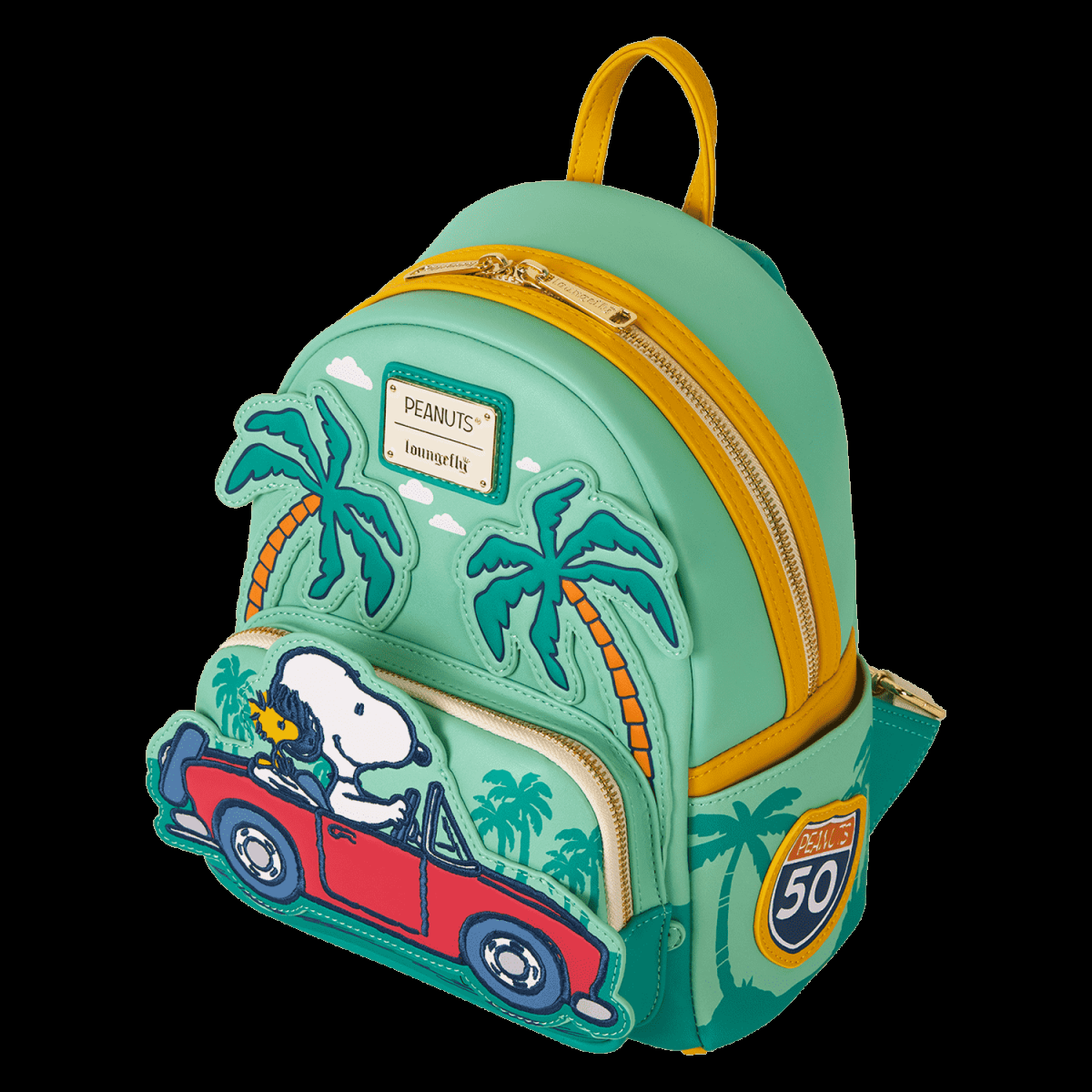 Peanuts Snoopy & Woodstock Road Trip Mini Backpack - Figurine Bags Peanuts - vue 4