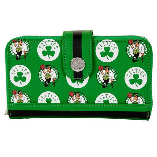NBA Boston Celtics Logo Zip Around Wallet - Figurine Wallets