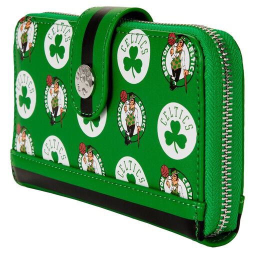 NBA Boston Celtics Logo Zip Around Wallet - Figurine Wallets NBA - vue 3
