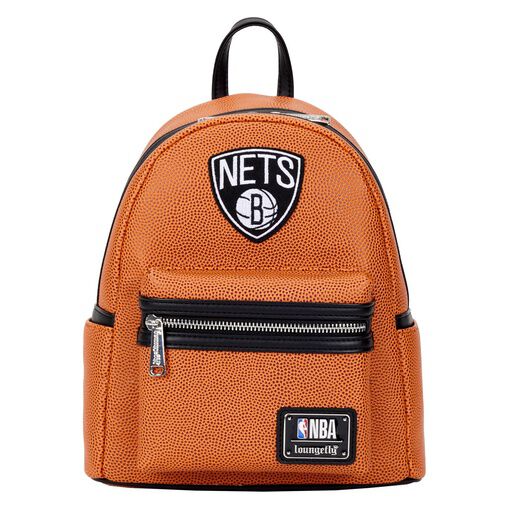 NBA Brooklyn Nets Basketball Logo Mini Backpack - Figurine Bags