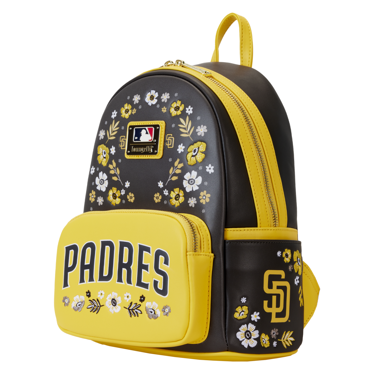 MLB San Diego Padres Floral Mini Backpack - Figurine Bags MLB - vue 3