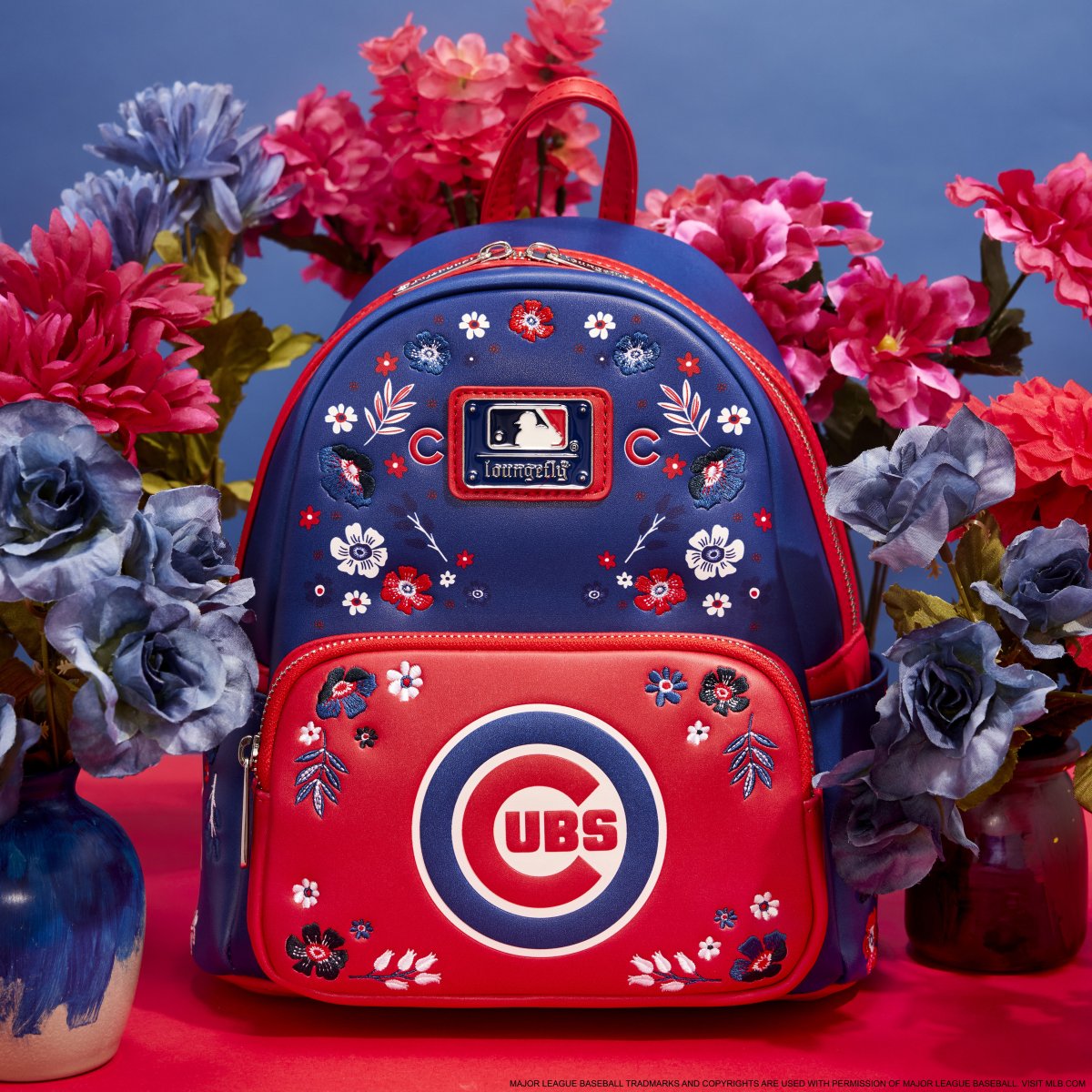 MLB Chicago Cubs Floral Mini Backpack - Figurine Bags MLB - vue 2