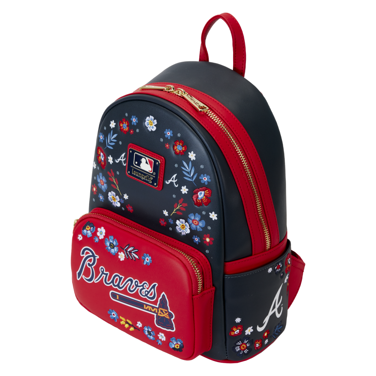 MLB Atlanta Braves Floral Mini Backpack - Figurine Bags MLB - vue 5