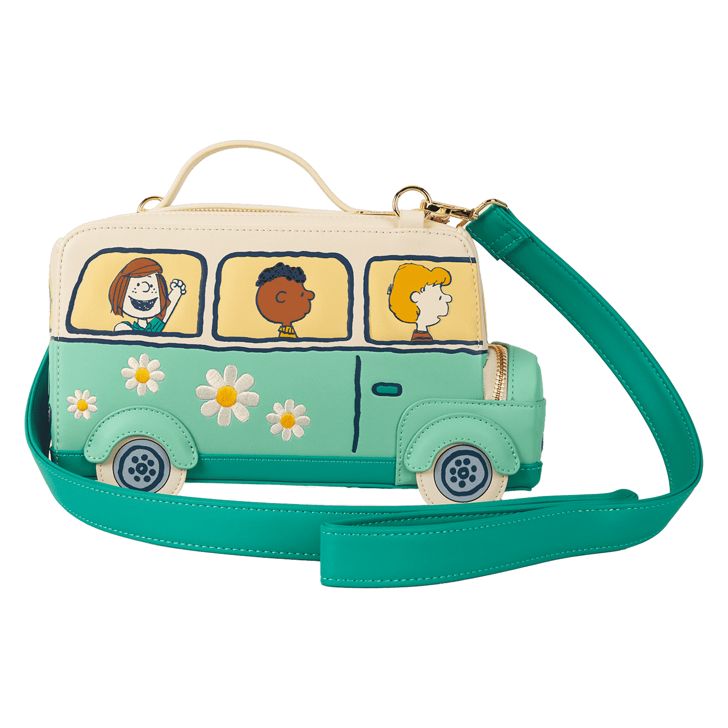 Peanuts Gang Road Trip Bus Light Up Figural Crossbody Bag - Figurine Bags Peanuts - vue 10