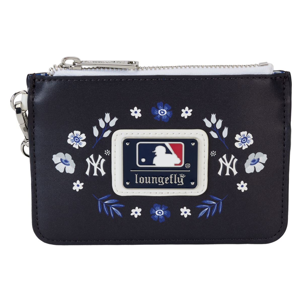 MLB New York Yankees Floral Card Holder Wristlet Clutch - Figurine Wallets MLB - vue 5