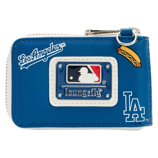 MLB LA Dodgers Patches Accordion Zip Around Wallet - Figurine Wallets MLB - vue 4