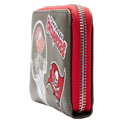 NFL Tampa Bay Buccaneers Patches Zip Around Wallet - Figurine Wallets NFL - vue 2