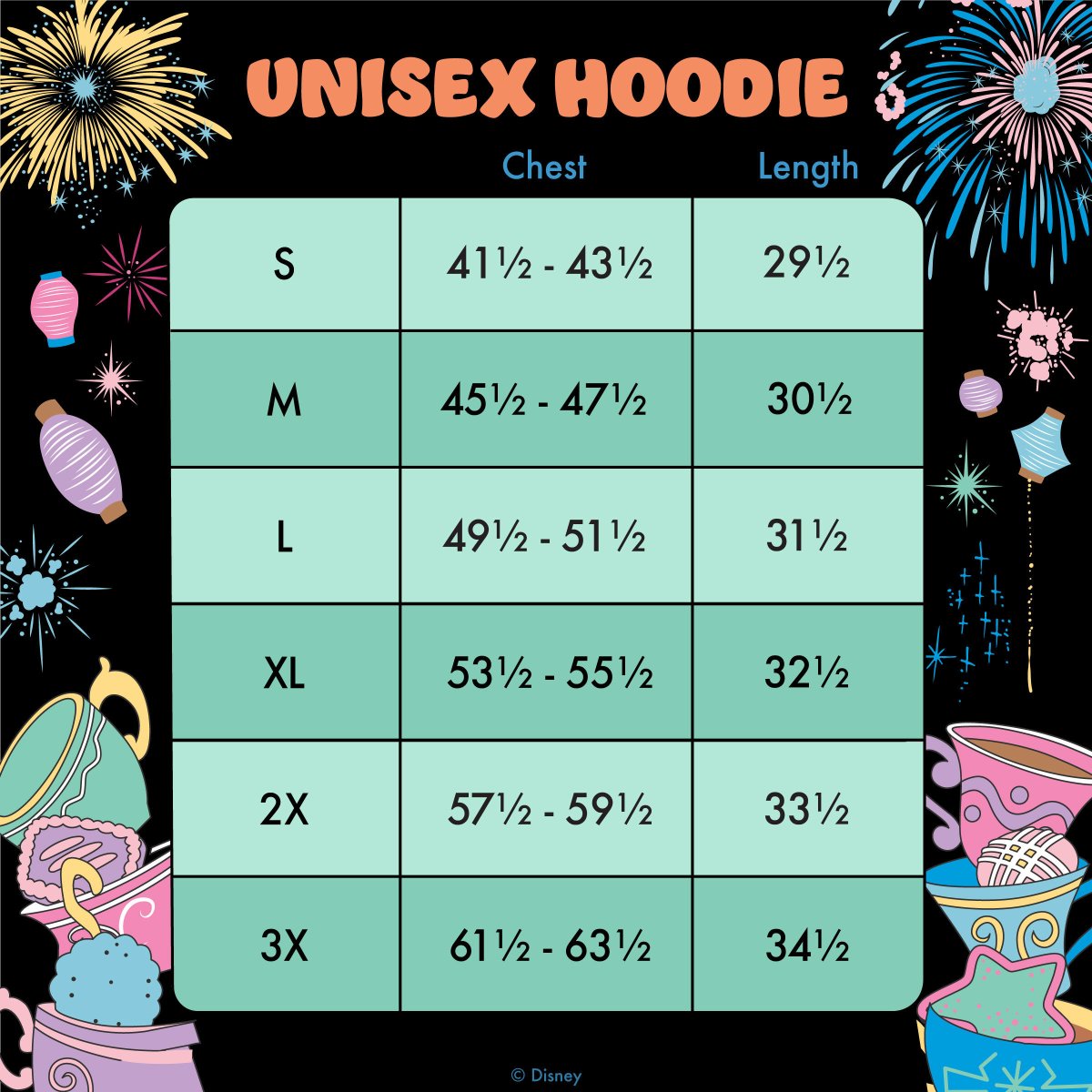 Alice in Wonderland Unbirthday Unisex Hoodie - Figurine Apparel Disney - vue 5