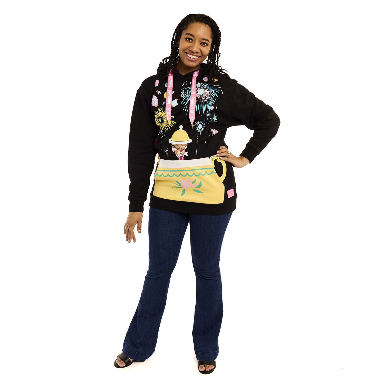 Alice in Wonderland Unbirthday Unisex Hoodie - Figurine Apparel Disney - vue 12
