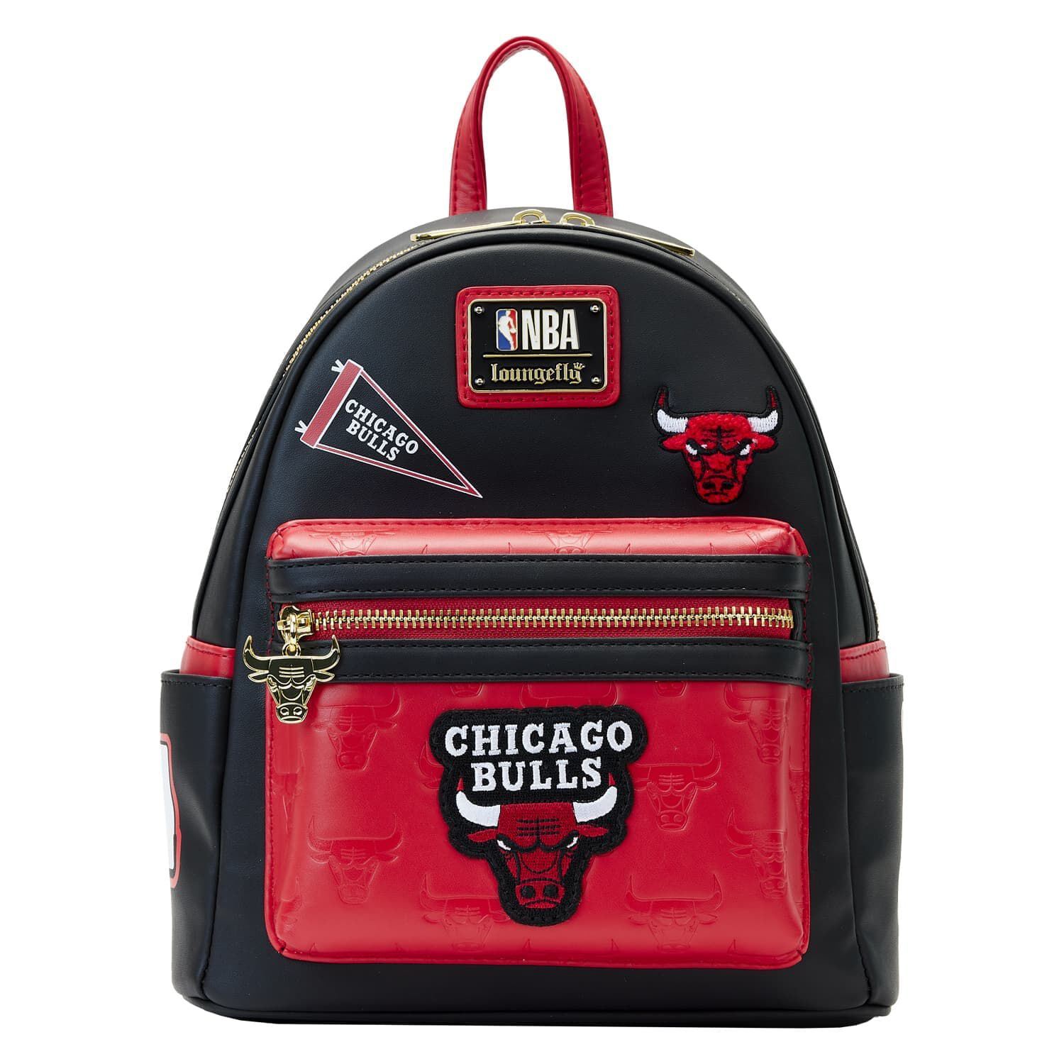 NBA Chicago Bulls Patch Icons Mini Backpack - Figurine Bags