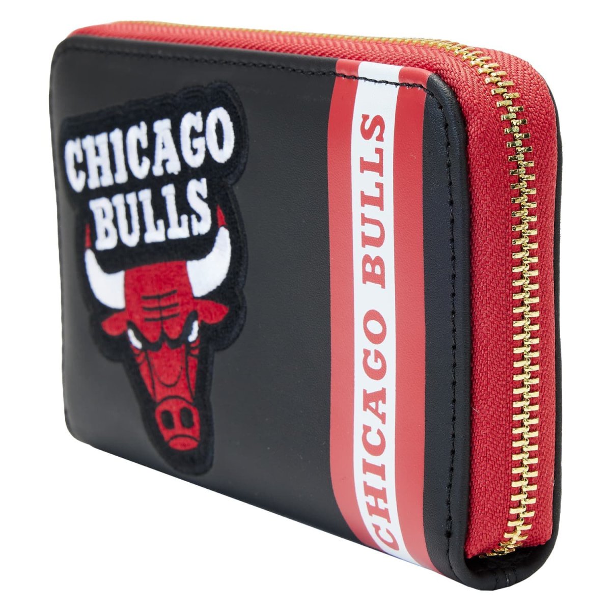 NBA Chicago Bulls Patch Icons Zip Around Wallet - Figurine Wallets NBA - vue 3