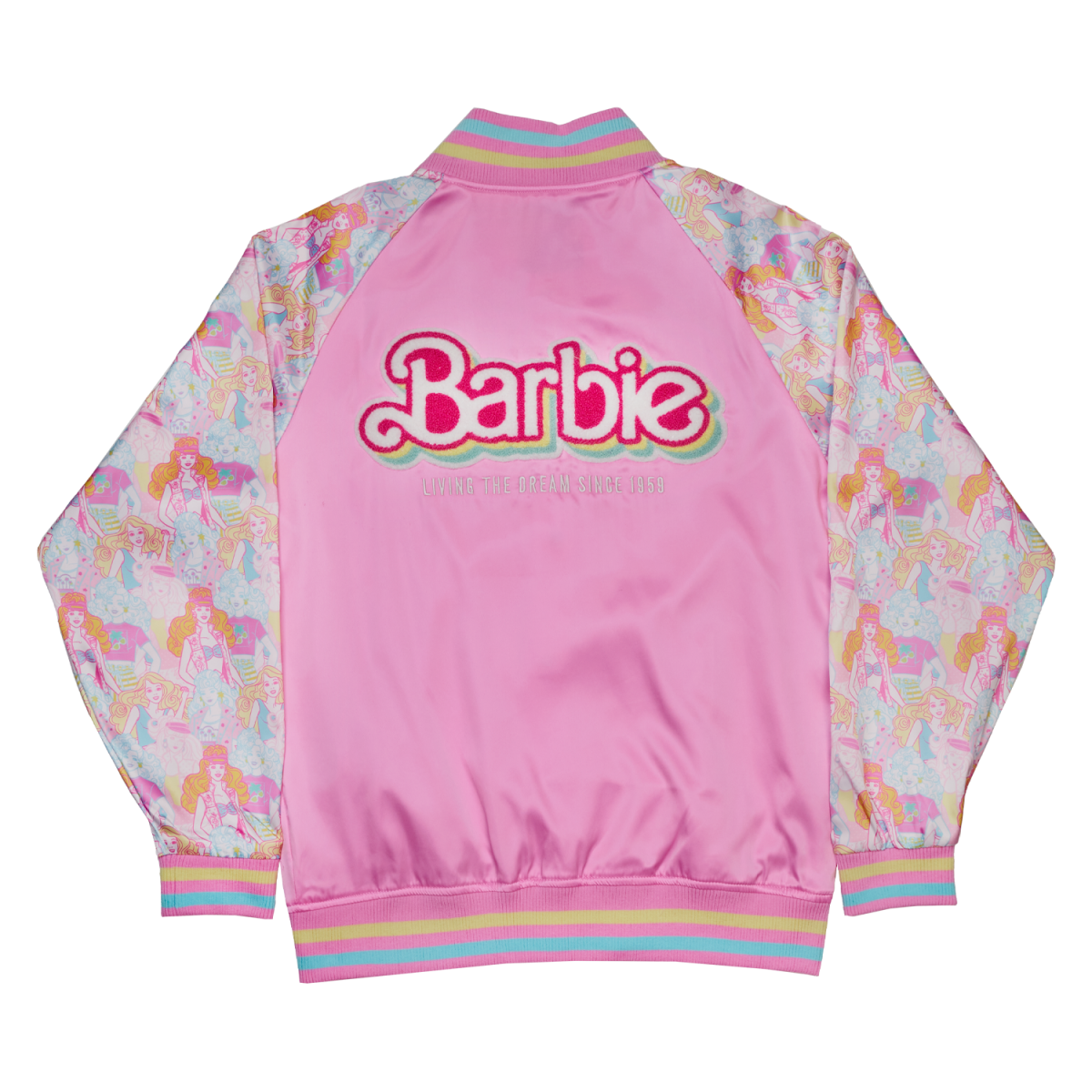 Barbie??? 65th Anniversary Unisex Bomber Jacket - Figurine Apparel Barbie - vue 4