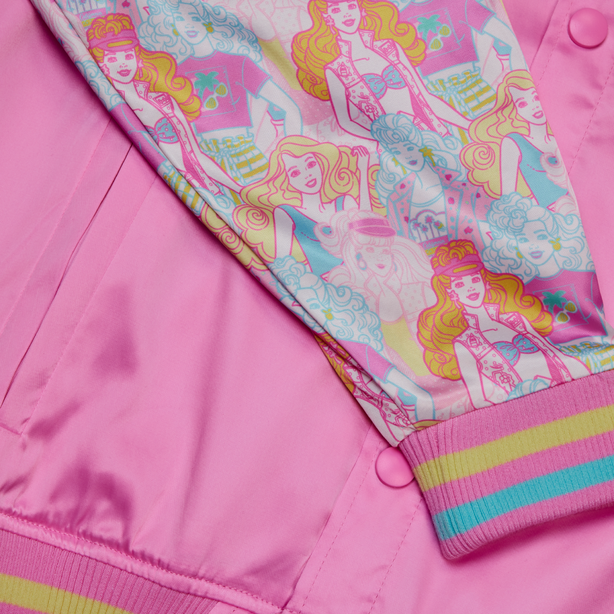 Barbie??? 65th Anniversary Unisex Bomber Jacket - Figurine Apparel Barbie - vue 8