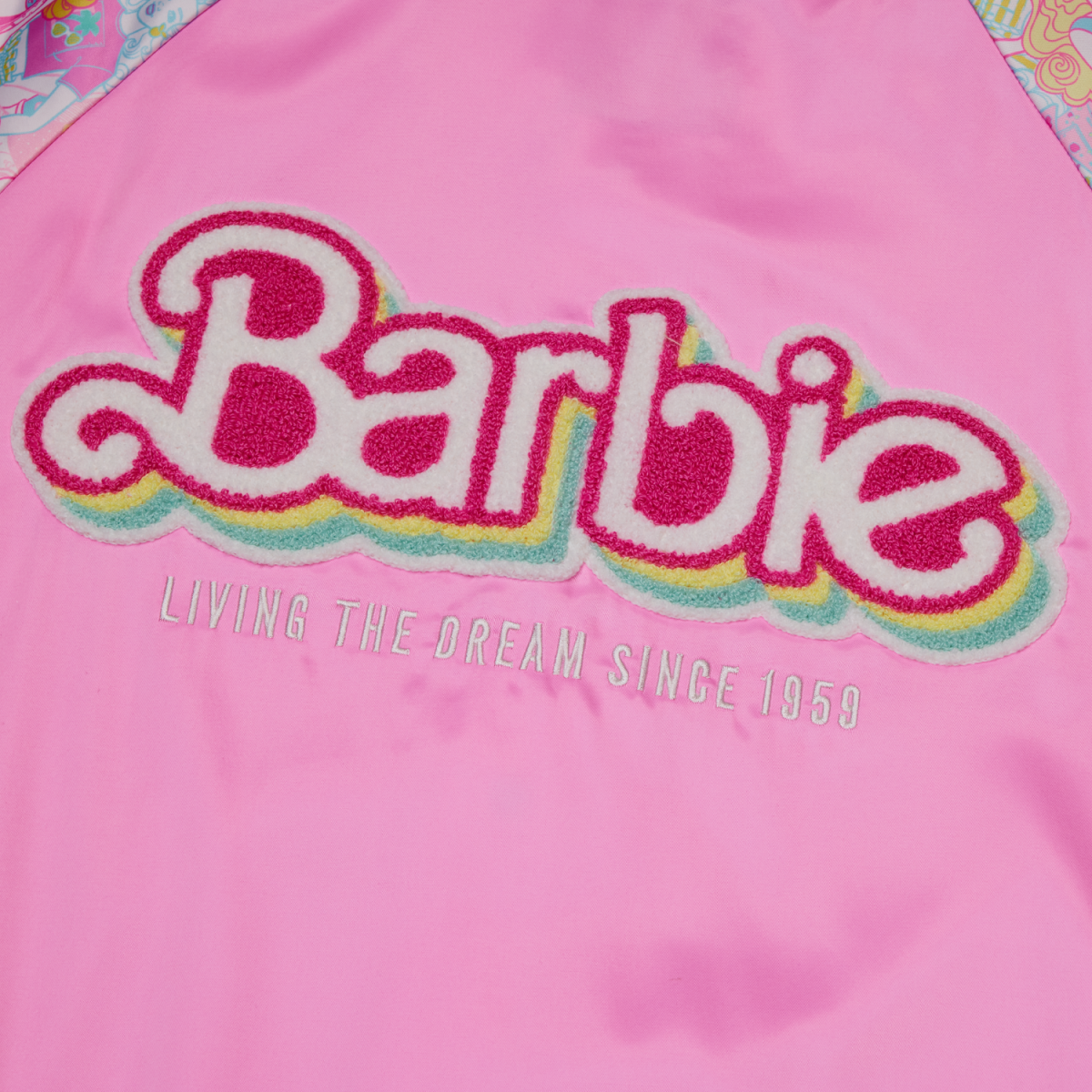 Barbie??? 65th Anniversary Unisex Bomber Jacket - Figurine Apparel Barbie - vue 9