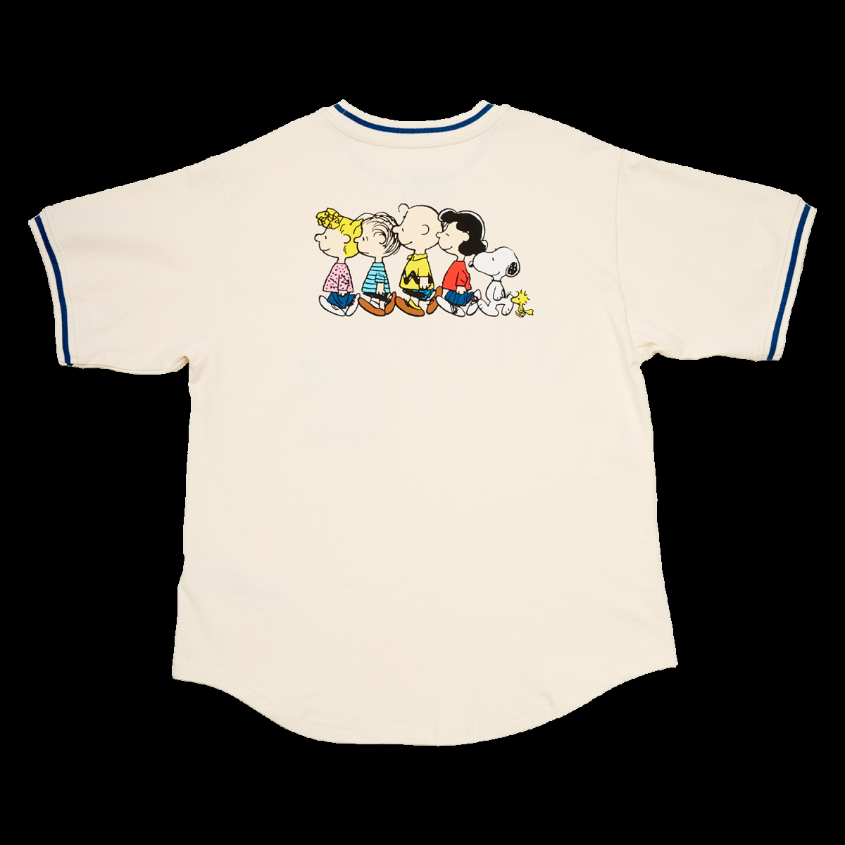 Peanuts Snoopy & Gang Unisex Ringer Tee - Figurine Apparel Peanuts - vue 4