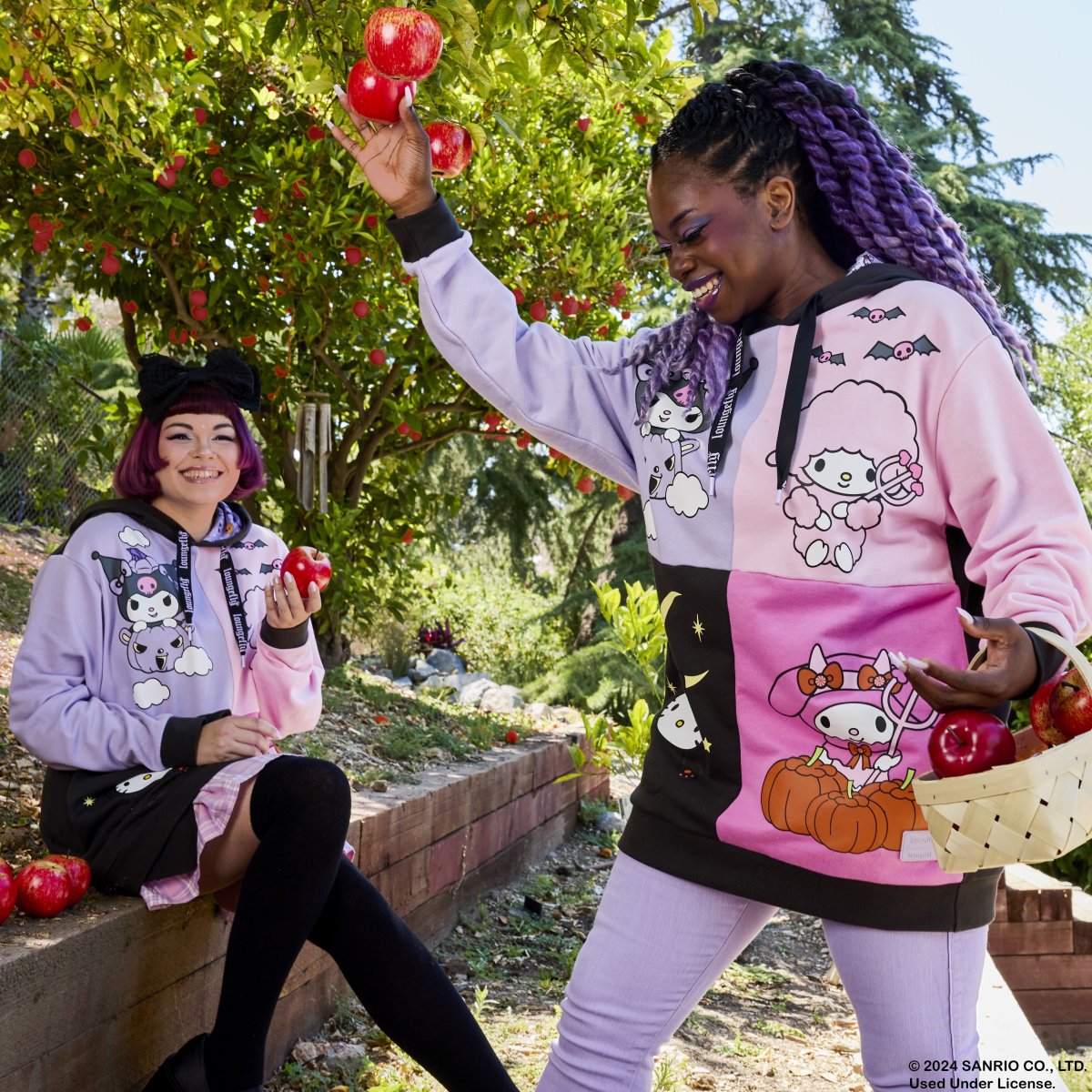 Sanrio Hello Kitty & Friends Costume Unisex Hoodie - Figurine Apparel Sanrio - vue 2