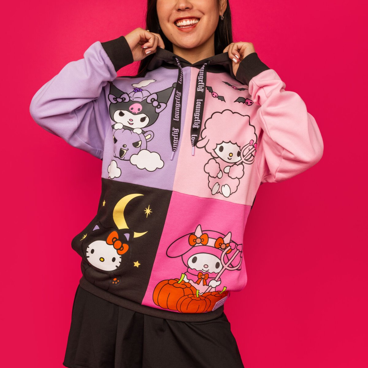 Sanrio Hello Kitty & Friends Costume Unisex Hoodie - Figurine Apparel Sanrio - vue 8