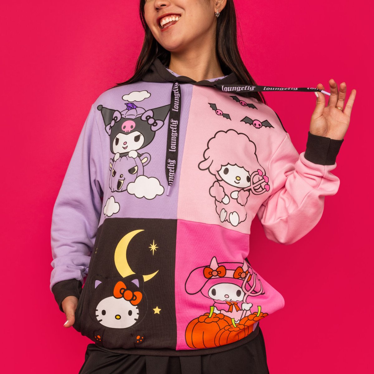 Sanrio Hello Kitty & Friends Costume Unisex Hoodie - Figurine Apparel Sanrio - vue 9