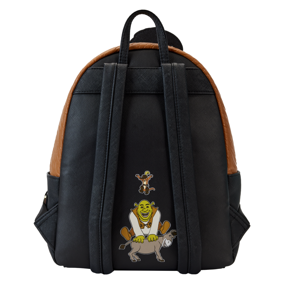 Shrek, Donkey, & Puss in Boots Trio Exclusive Triple Pocket Mini Backpack - Figurine Bags Shrek - vue 5
