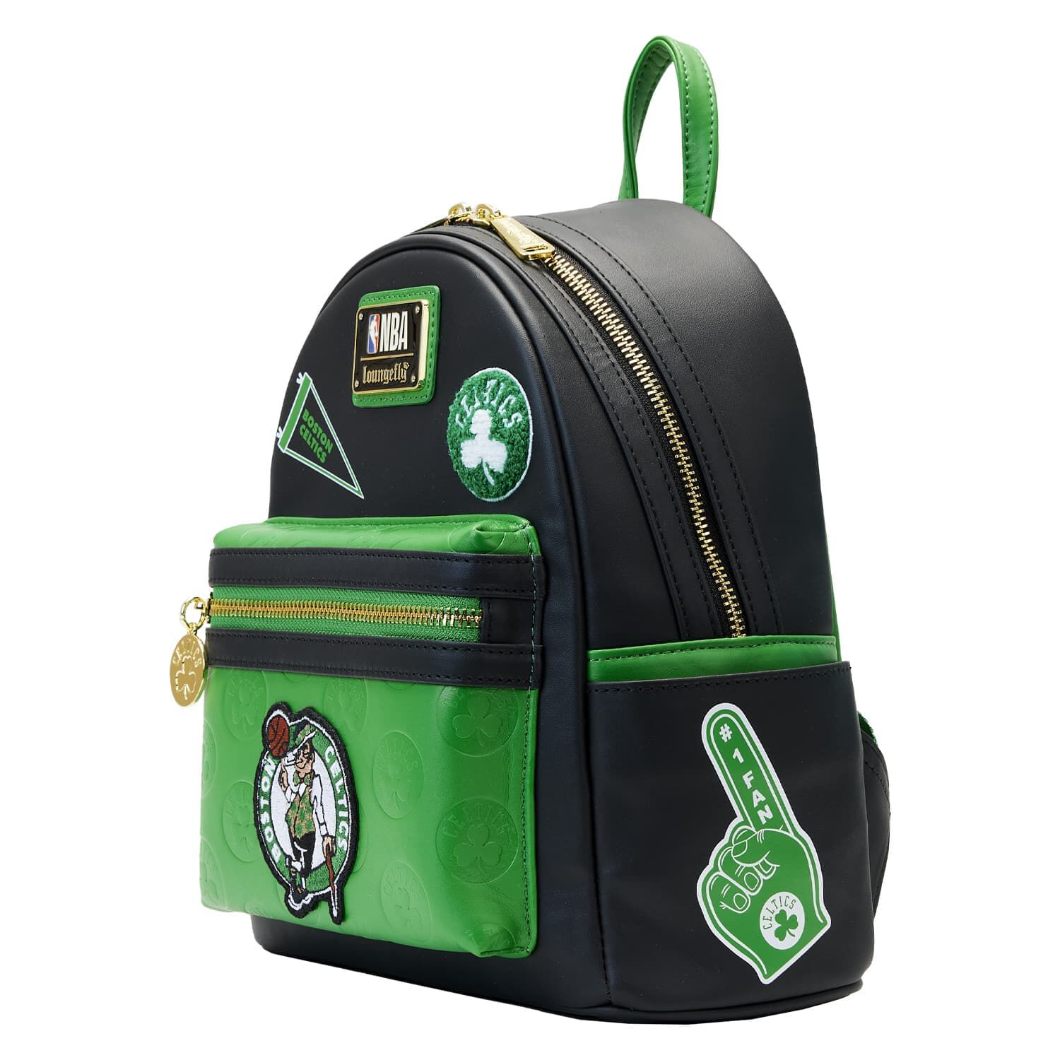 NBA Boston Celtics Patch Icons Mini Backpack - Figurine Bags NBA - vue 3