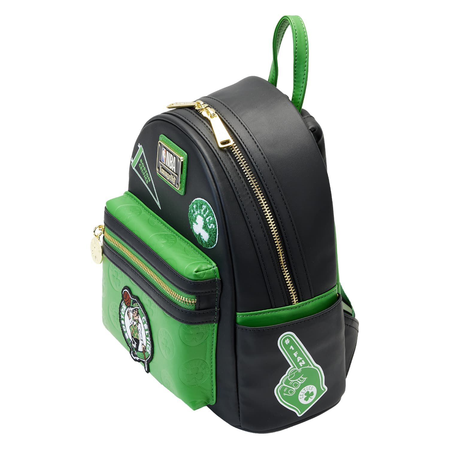 NBA Boston Celtics Patch Icons Mini Backpack - Figurine Bags NBA - vue 4