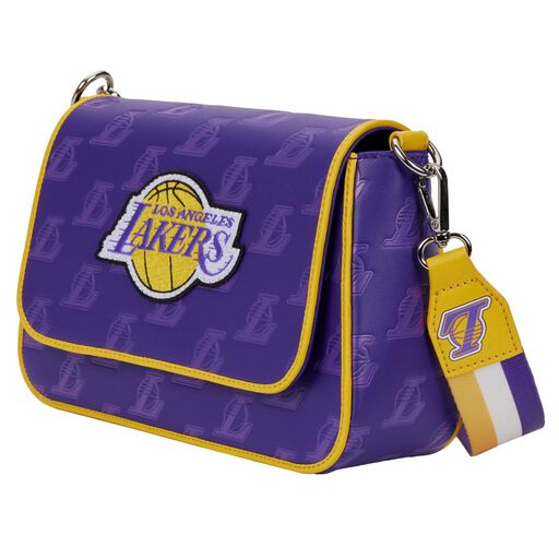 NBA Los Angeles Lakers Logo Crossbody Bag - Figurine Bags NBA - vue 3