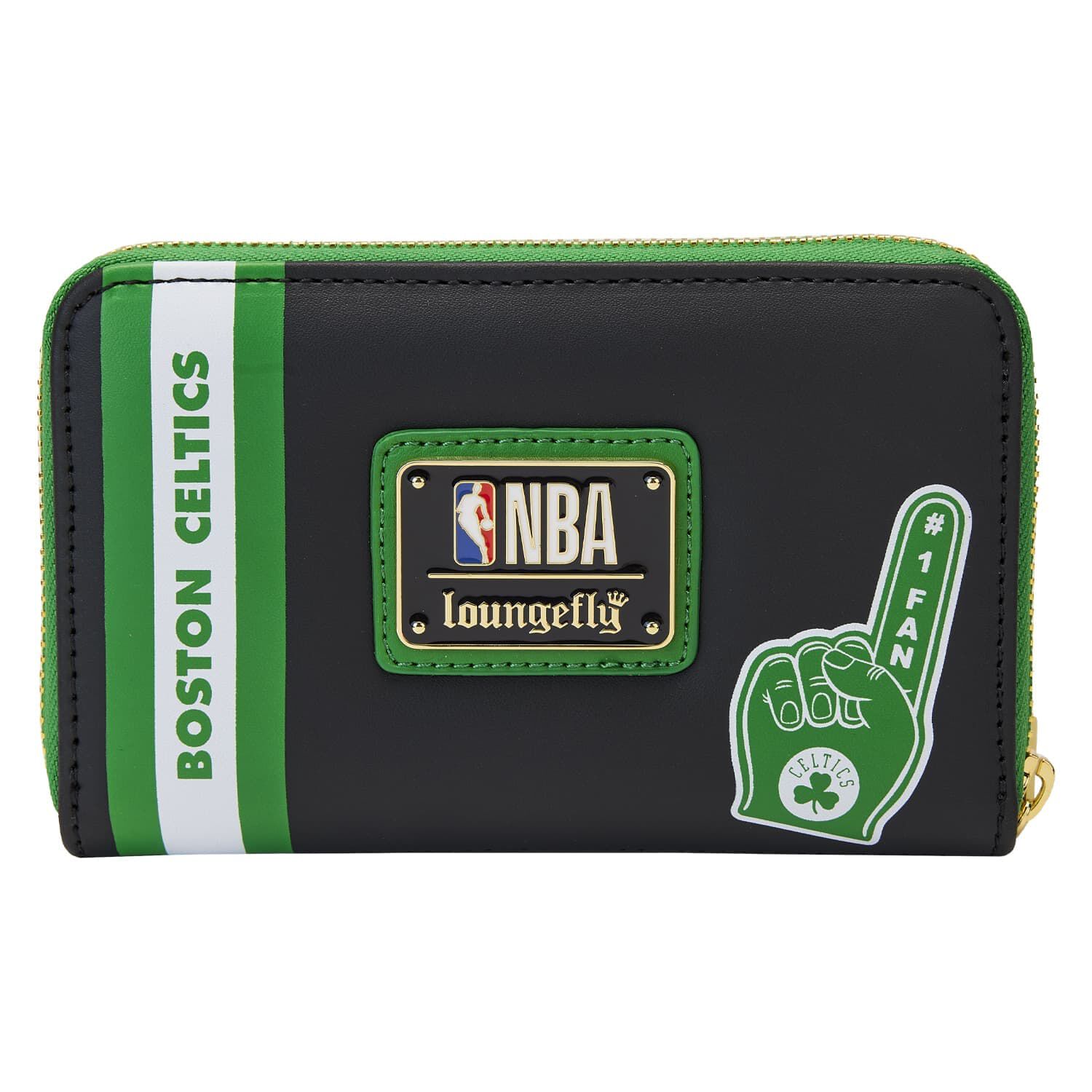 NBA Boston Celtics Patch Icons Zip Around Wallet - Figurine Wallets NBA - vue 4