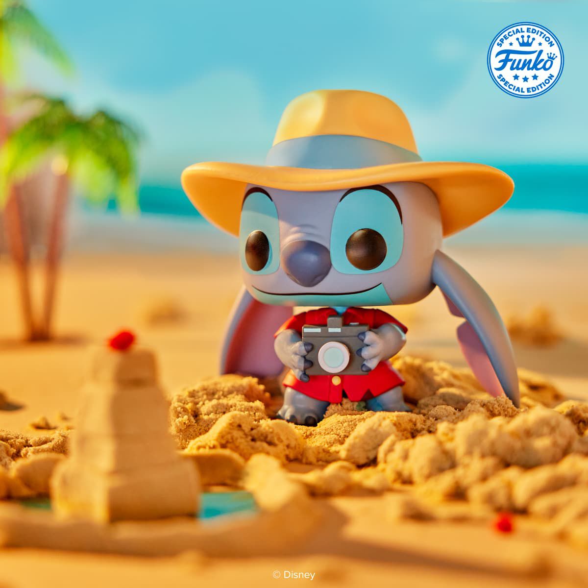 Pop! Tourist Stitch - Figurine Pop! Disney - vue 2