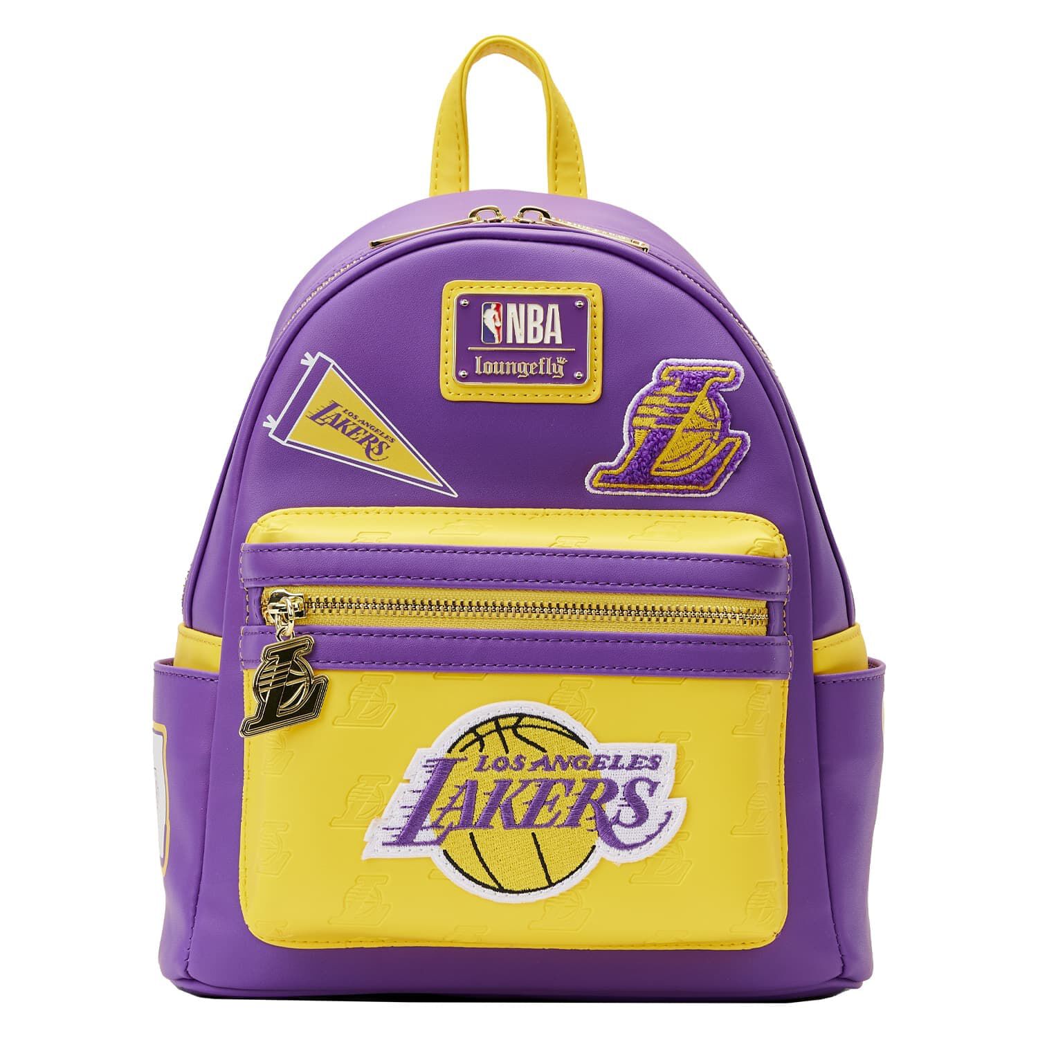 NBA Los Angeles Lakers Patch Icons Mini Backpack - Figurine Bags
