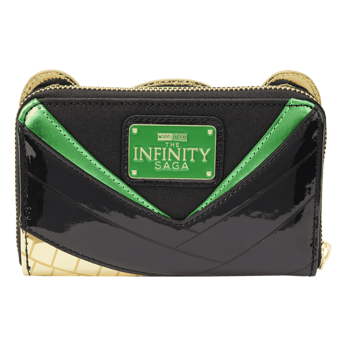 Marvel Metallic Loki Cosplay Zip Around Wallet - Figurine Wallets Marvel - vue 3