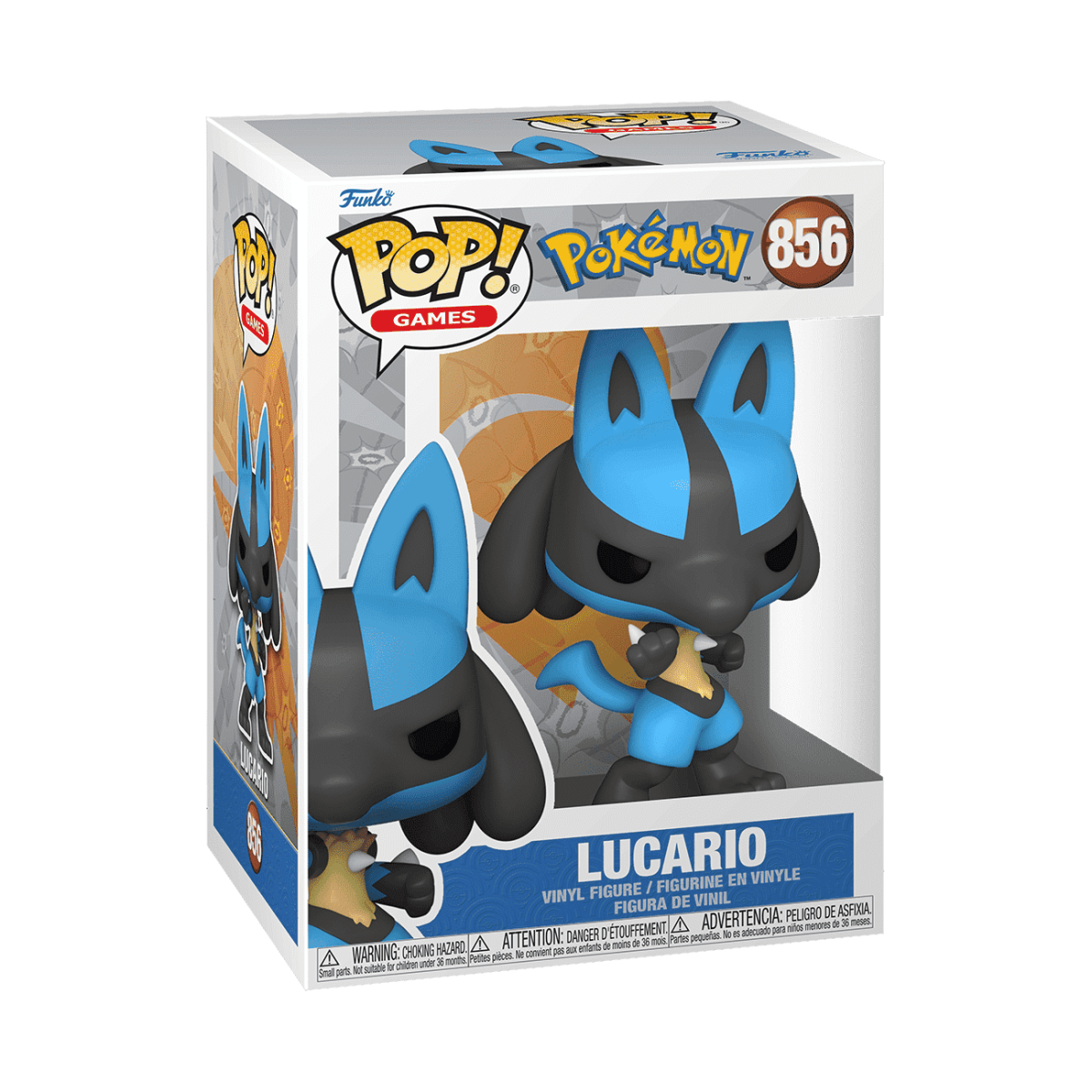 Pop! Lucario - Figurine Pop! Pokémon - vue 2