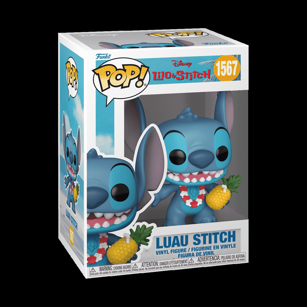 Pop! Luau Stitch - Figurine Pop! Disney - vue 2