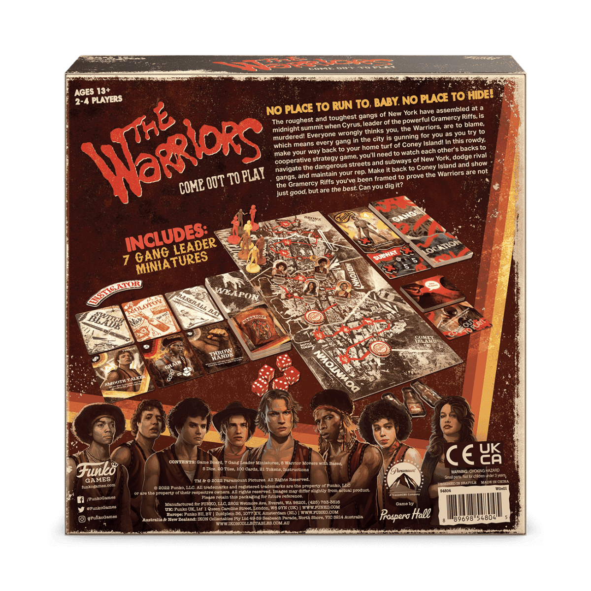 The Warriors: Come Out to Play Board Game - Figurine Board Games The Warriors - vue 4