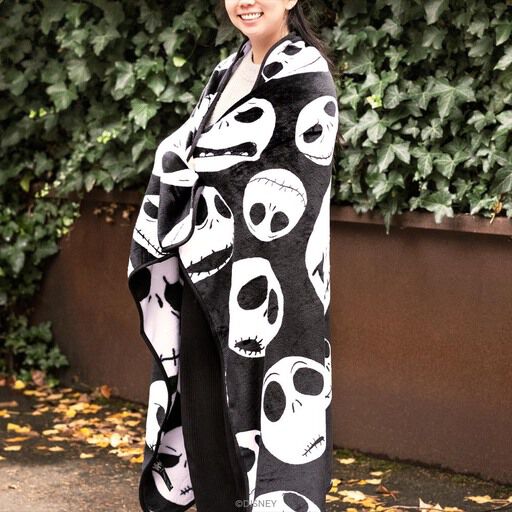 Jack Skellington Fleece Throw - Figurine Housewares Disney - vue 2