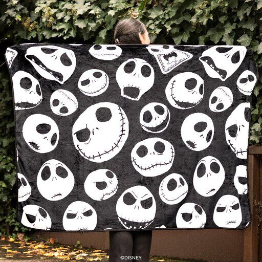 Jack Skellington Fleece Throw - Figurine Housewares Disney - vue 3
