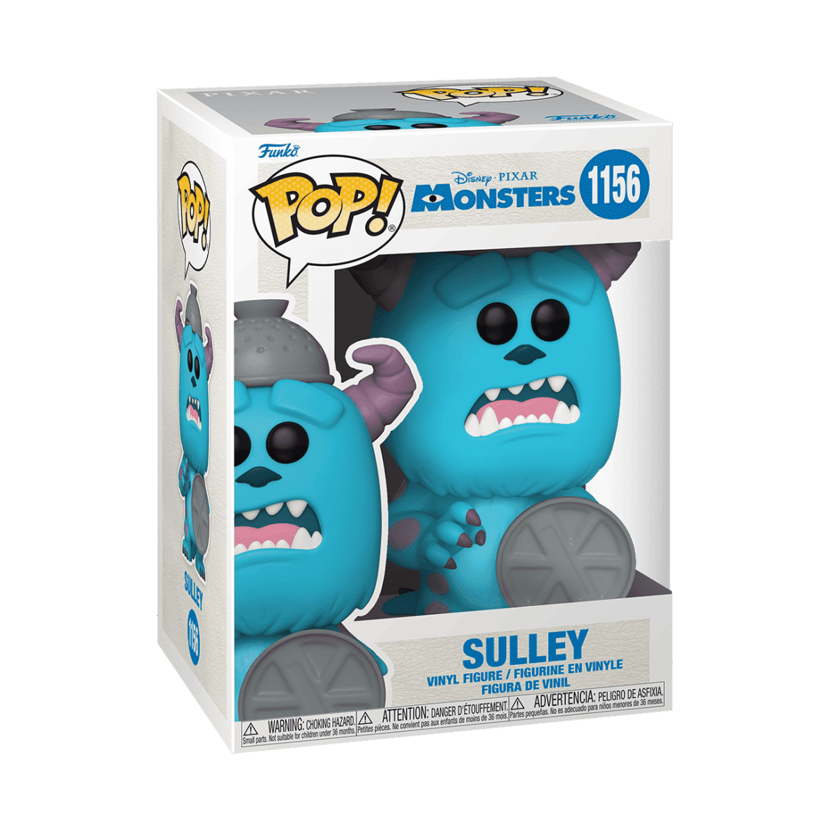 Pop! Sulley with Lid - Figurine Pop! Pixar - vue 2