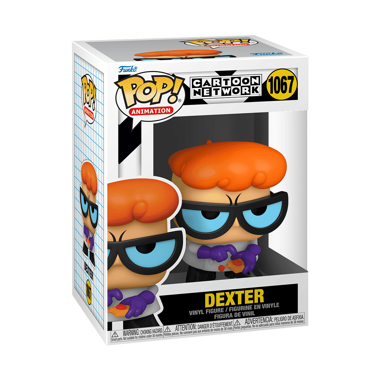 Pop! Dexter with Remote - Figurine Pop! Cartoon Network - vue 2