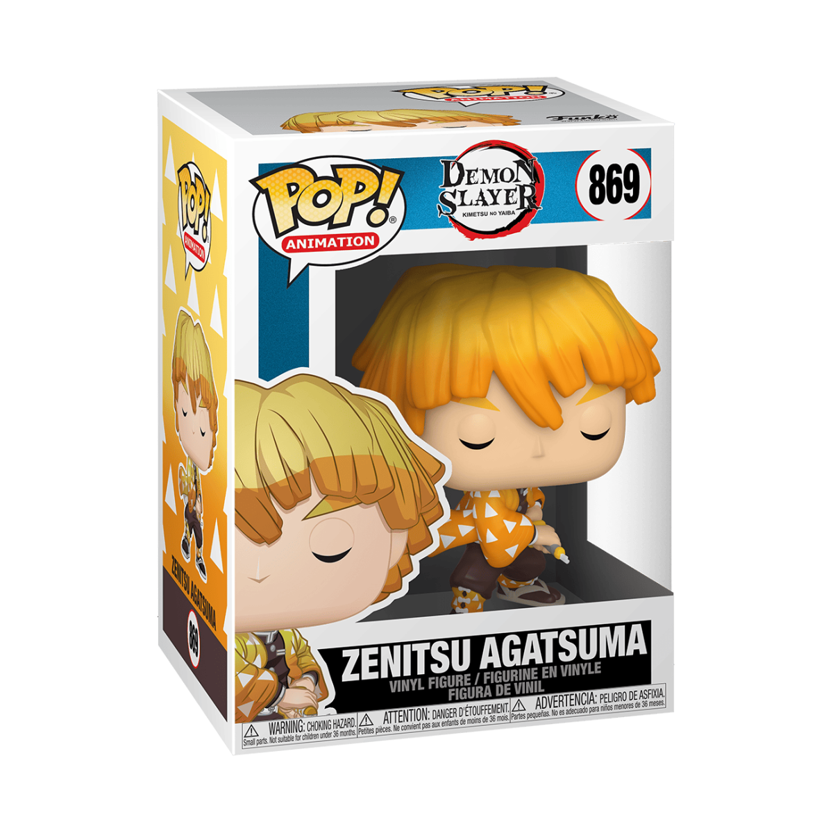 Pop! Zenitsu Agatsuma - Figurine Pop! Demon Slayer - vue 2