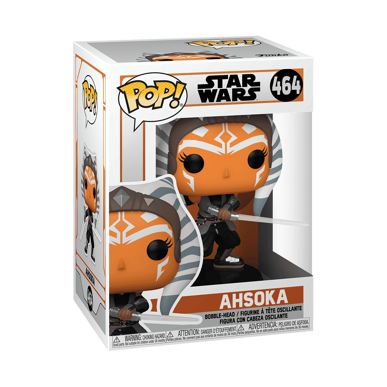Pop! Ahsoka with Sabers - Figurine Pop! Star Wars - vue 2