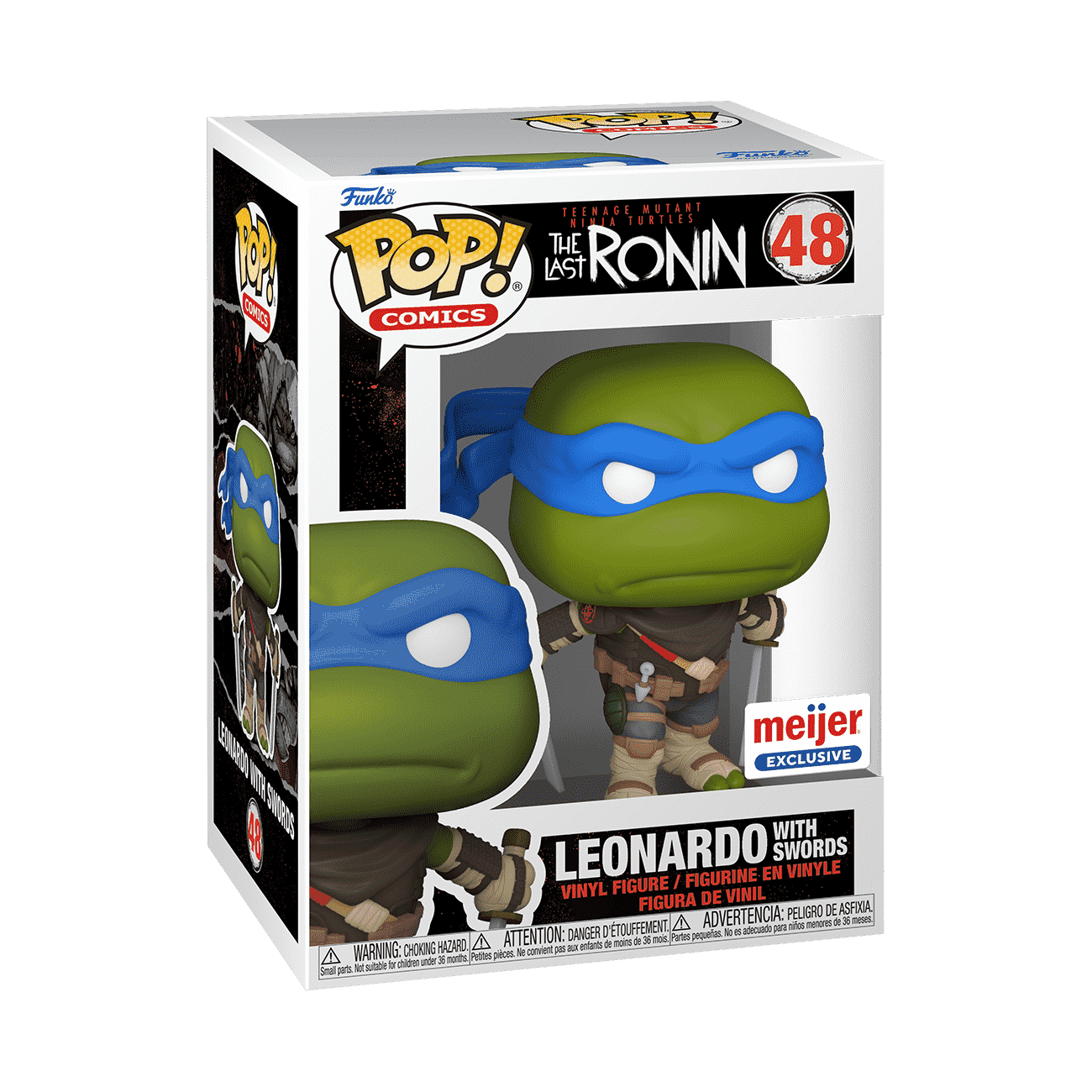 Pop! Leonardo with Swords - Figurine Pop! Teenage Mutant Ninja Turtles - vue 2